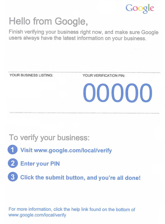 google-pin-card
