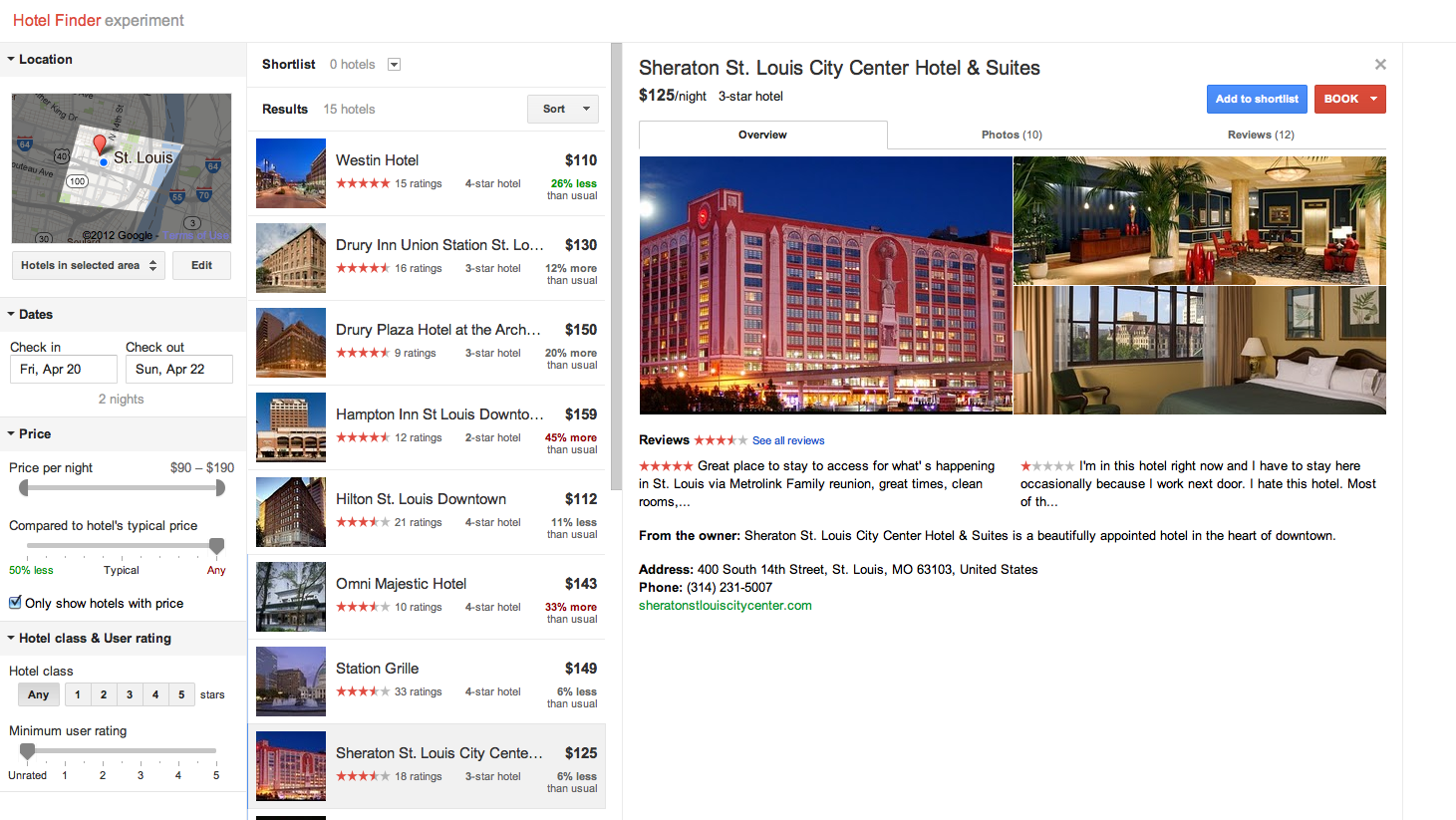 Google Introduces New Hotel Finder Features Clix