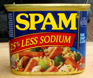 Spam with less sodium