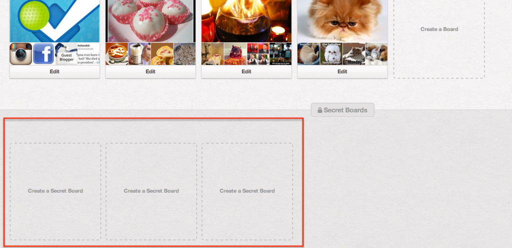 Pinterest Adds Secret Boards